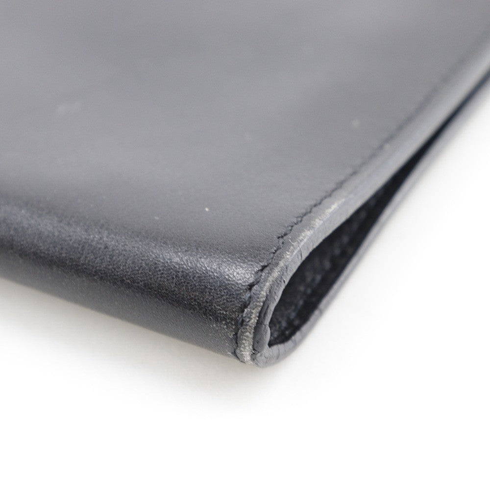 Hermes Onimaitou Handbag Leather, BLACK, LEATHER, Shoulder bag