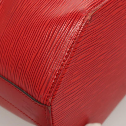 Louis Vuitton Vintage Sac d'Epaule Handbag Epi Leather, RED, LEATHER, Handbag