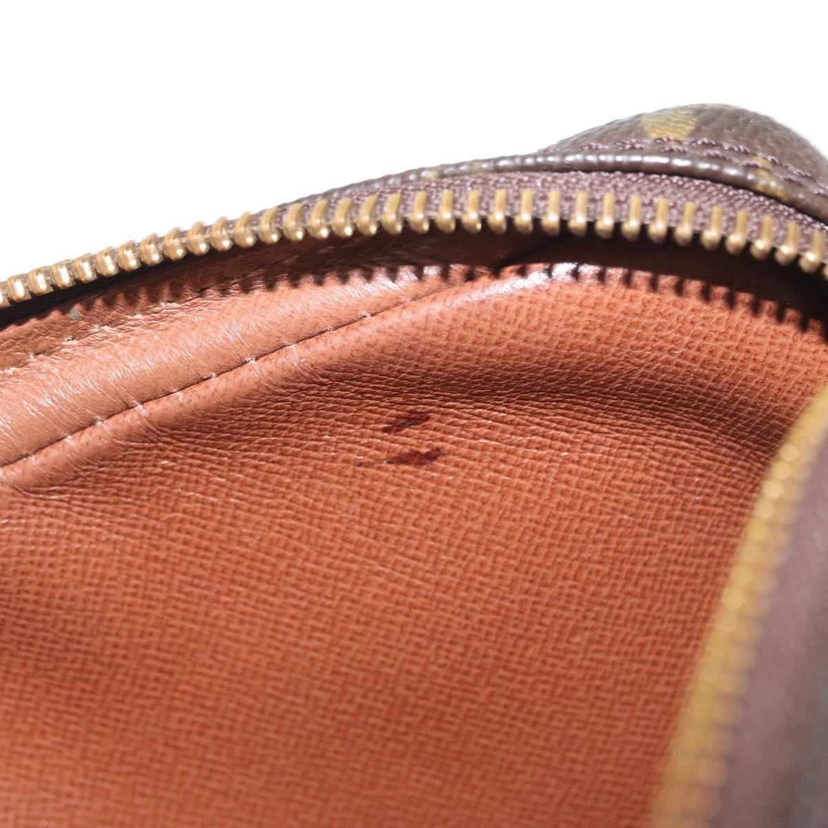 Louis Vuitton Marly Dragonne Clutch Monogram Canvas, BROWN, CANVAS, Clutche & pouche