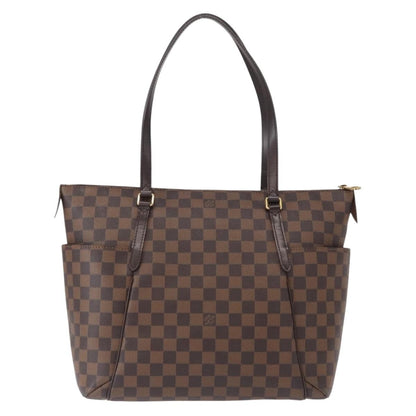 Louis Vuitton Totally Handbag Damier, BROWN, CANVAS, Tote bag