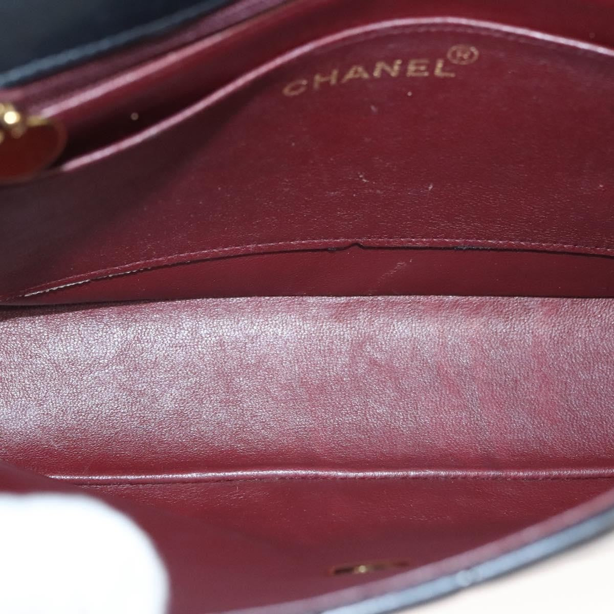 Chanel Mademoiselle Vintage Flap Bag Lambskin, BLACK, LEATHER, Handbag