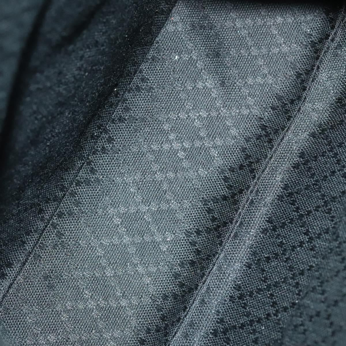 Gucci Vintage Bamboo Backpack Nylon and Patent Leather, BLACK, NYLON, Backpack