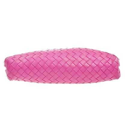 Bottega Veneta Nodini Crossbody Bag Intrecciato Nappa, PINK, LEATHER, Shoulder bag
