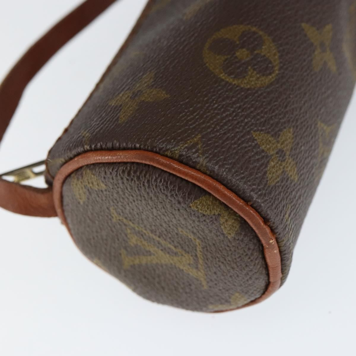 Louis Vuitton Papillon Pochette Monogram Canvas, BROWN, CANVAS, Clutche & pouche