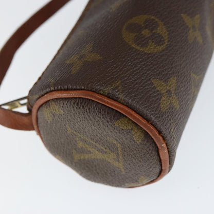 Louis Vuitton Papillon Pochette Monogram Canvas, BROWN, CANVAS, Clutche & pouche