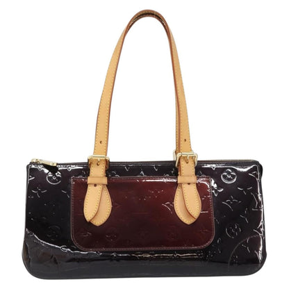 Louis Vuitton Rosewood Avenue Handbag Monogram Vernis, PURPLE, PATENT_LEATHER, Shoulder bag
