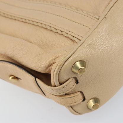 Chloe Vintage Tote bag Leather, BEIGE, LEATHER, Tote bag