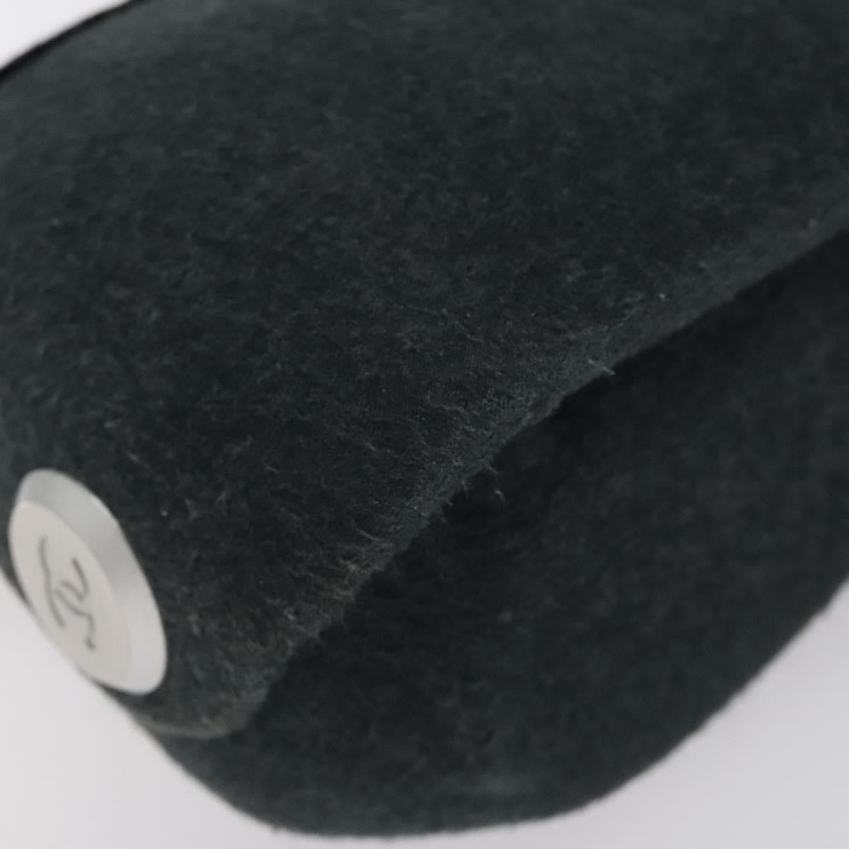 Chanel Millennium Shoulder Bag Felt, GRAY, SYNTHETIC, Shoulder bag