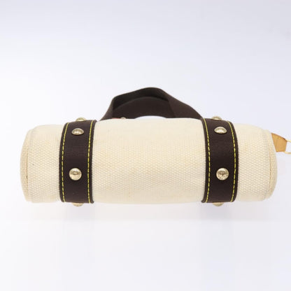 Louis Vuitton Antigua Tote Canvas, WHITE, CANVAS, Tote bag
