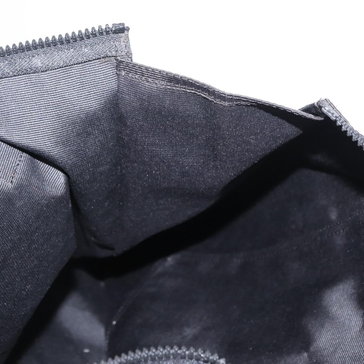 Fendi Vintage Convertible Logo Weekender Nylon, BLACK, NYLON, Tote bag