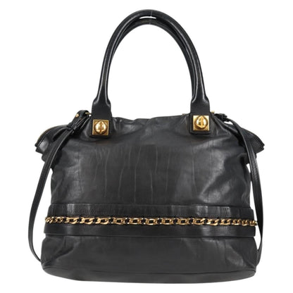 Chloe Vintage Tote bag Leather, BLACK, LEATHER, Tote bag
