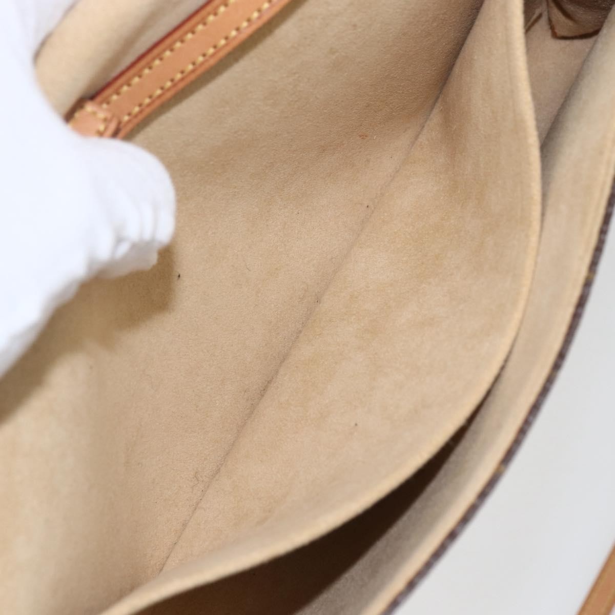 Louis Vuitton Twin Handbag Monogram Canvas, BROWN, CANVAS, Clutche & pouche