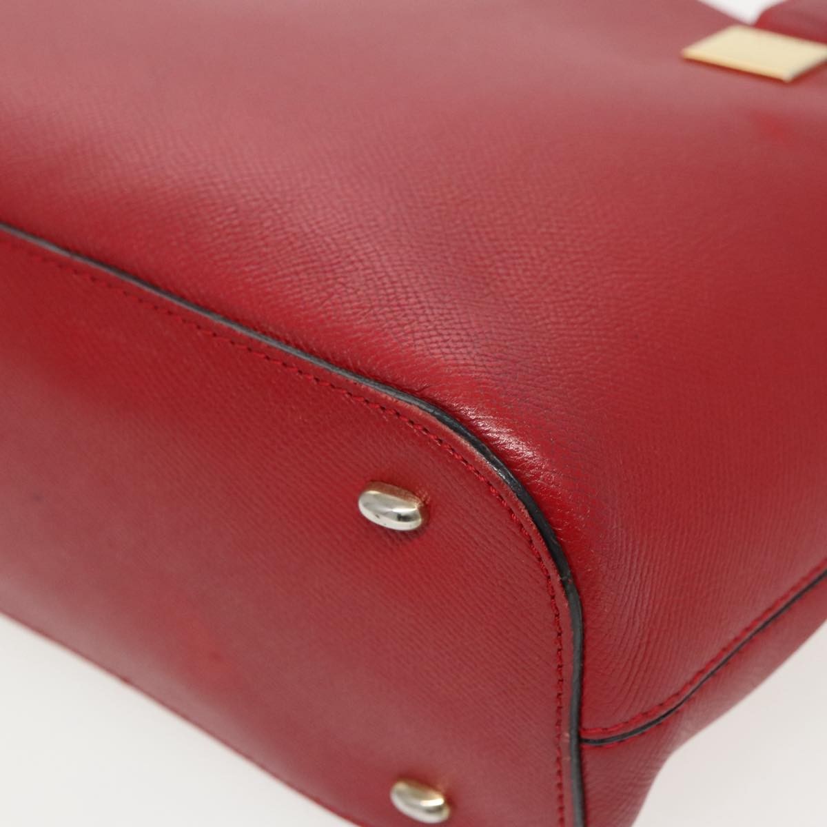 Celine Handbag Leather, RED, LEATHER, Handbag