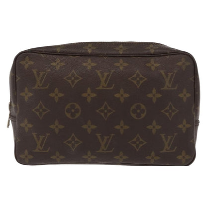 Louis Vuitton Trousse Toiletry Pouch Monogram Canvas, BROWN, CANVAS, Toiletry Case