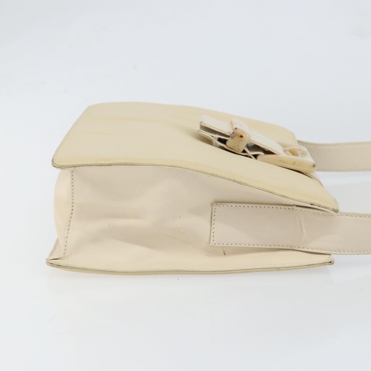 Prada Vintage Shoulder Bag Nylon and Leather, BEIGE, NYLON, Shoulder bag