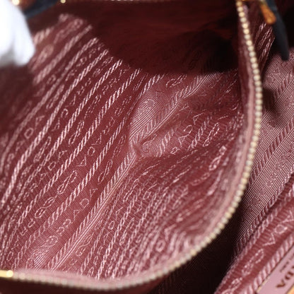 Prada Bow Tote Tessuto, BLACK, NYLON, Handbag