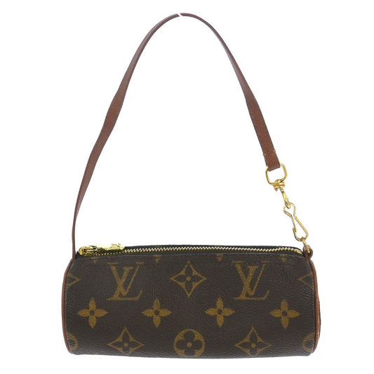 Louis Vuitton Papillon Pochette Monogram Canvas, Brown, Canvas, Clutch
