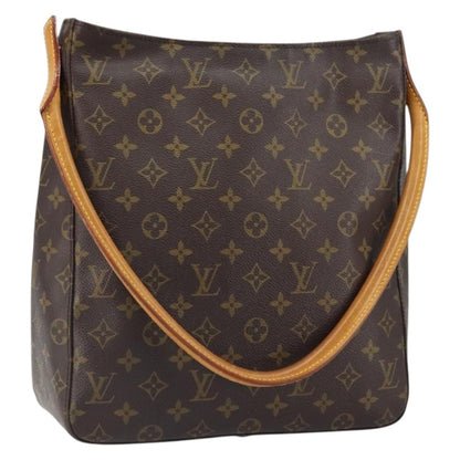 Louis Vuitton Looping Handbag Monogram Canvas, BROWN, CANVAS, Shoulder bag