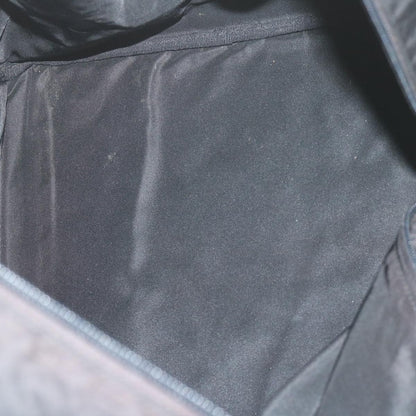 Prada Vintage Zip Handbag Tessuto, BLACK, NYLON, Handbag