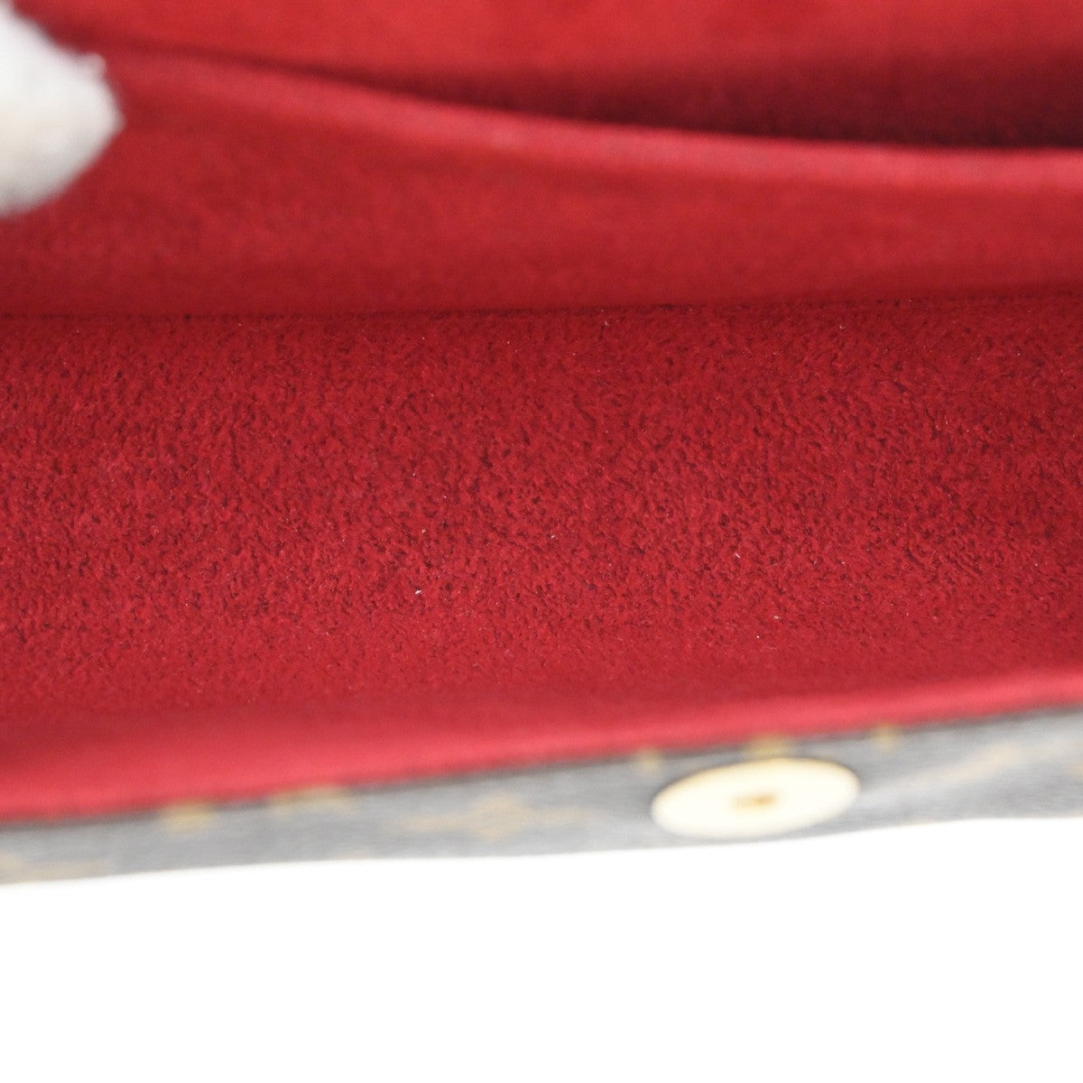 Louis Vuitton Sonatine Handbag Monogram Canvas, BROWN, CANVAS, Handbag