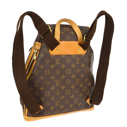 Louis Vuitton Bosphore Backpack Monogram Canvas, BROWN, CANVAS, Backpack