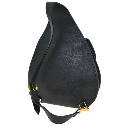 Gucci Vintage Horsebit Sling Bag Suede, BLACK, SUEDE, Shoulder bag