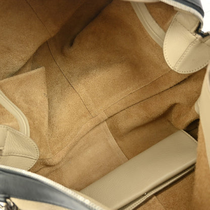 Loewe Vintage Handbag Leather, BEIGE, LEATHER, Handbag