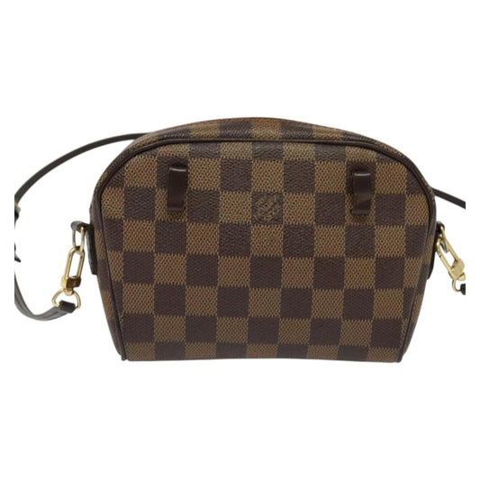 Louis Vuitton Ipanema Pochette Damier, BROWN, CANVAS, Shoulder bag