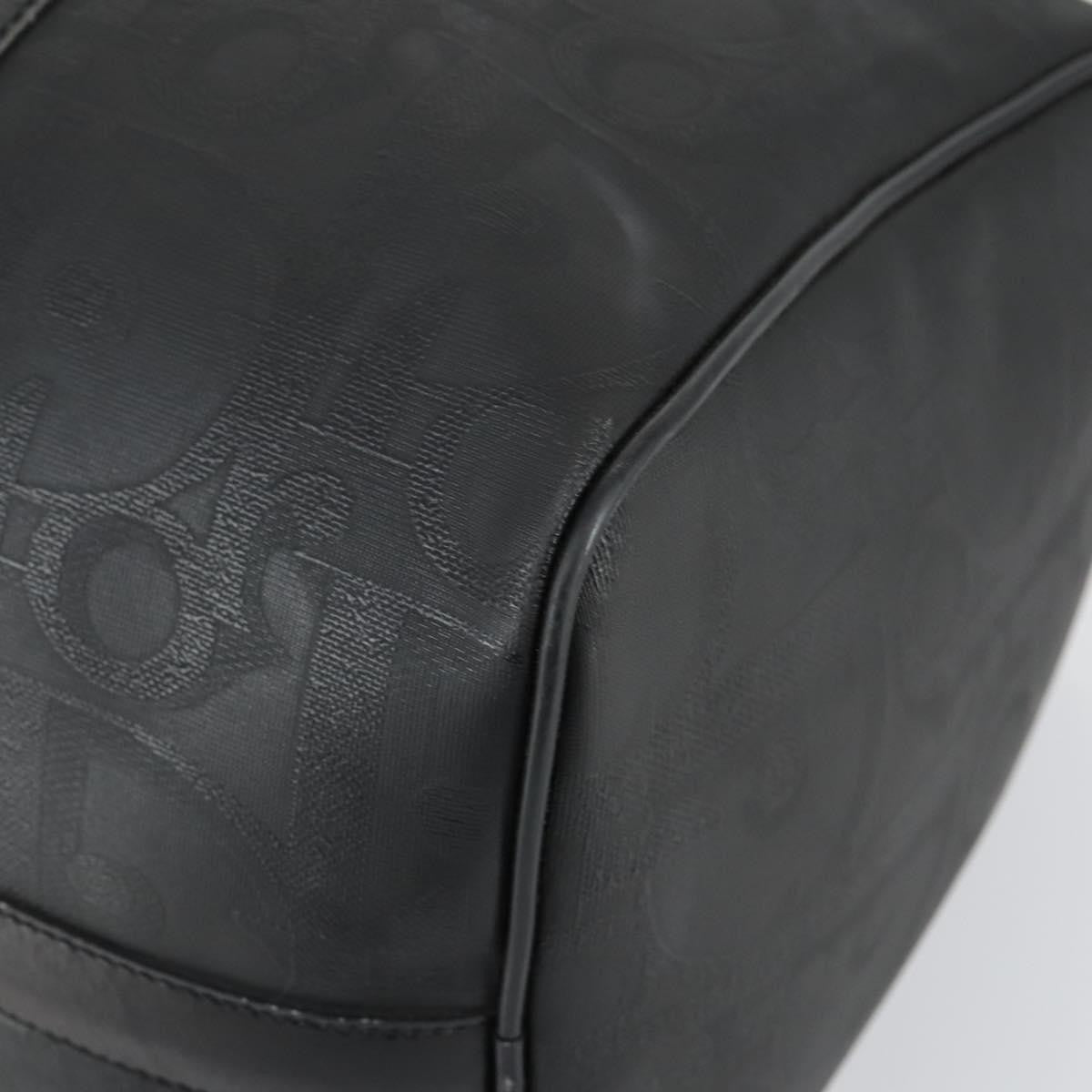 Christian Dior Vintage Trotter Boston Bag PVC, BLACK, PVC, Travel bag