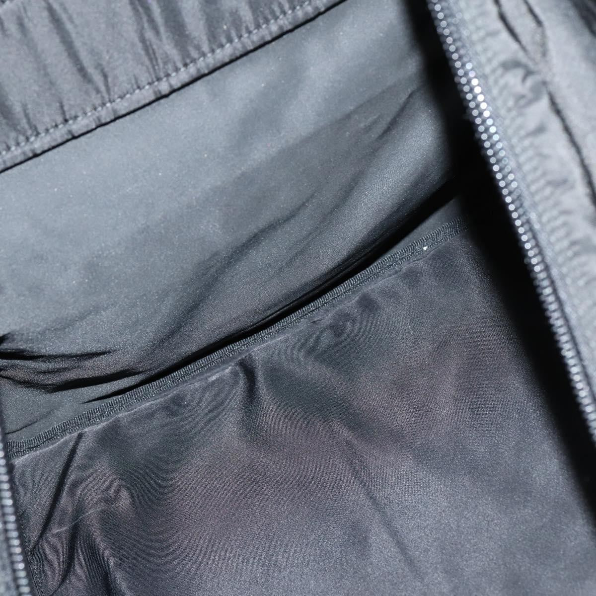 Prada Boston Bag Tessuto, BLACK, NYLON, Handbag