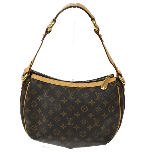 Louis Vuitton Tulum Handbag Monogram Canvas, BROWN, CANVAS, Shoulder bag