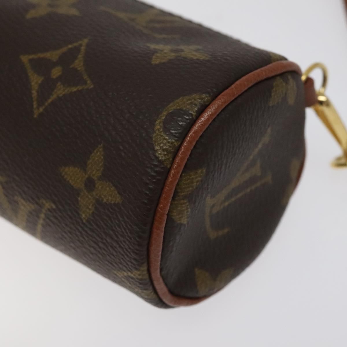 Louis Vuitton Papillon Pochette Monogram Canvas, BROWN, CANVAS, Handbag