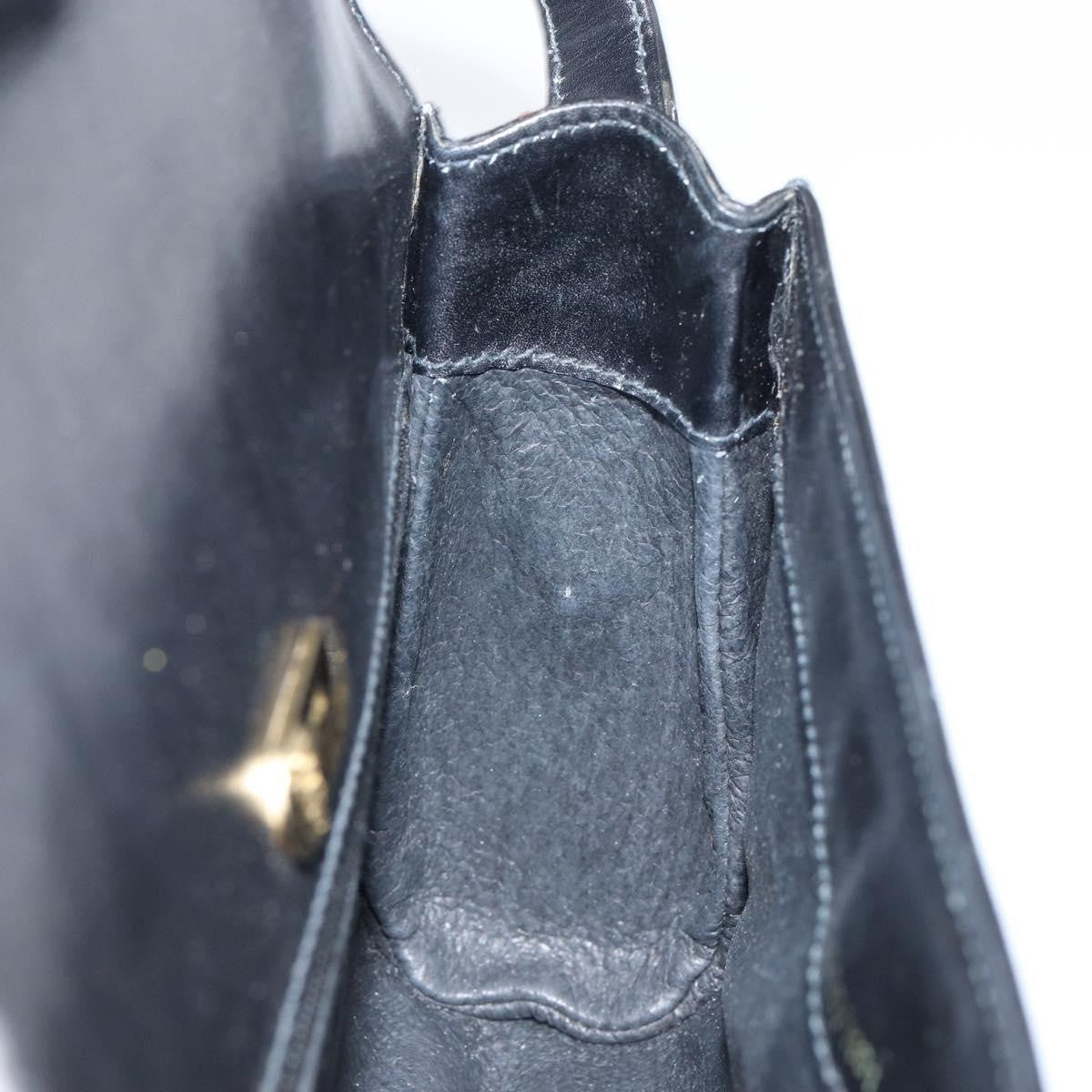 Gucci Vintage Shoulder Bag Leather, BLACK, LEATHER, Shoulder bag