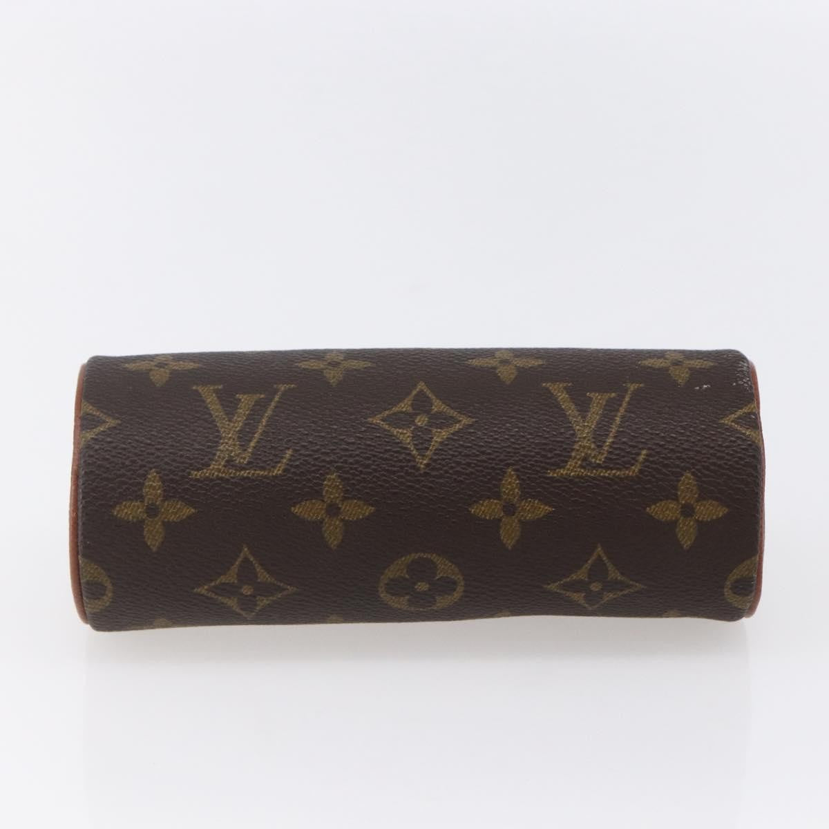 Louis Vuitton Papillon Pochette Monogram Canvas, BROWN, CANVAS, Clutche & pouche
