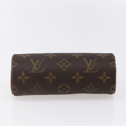 Louis Vuitton Papillon Pochette Monogram Canvas, BROWN, CANVAS, Clutche & pouche