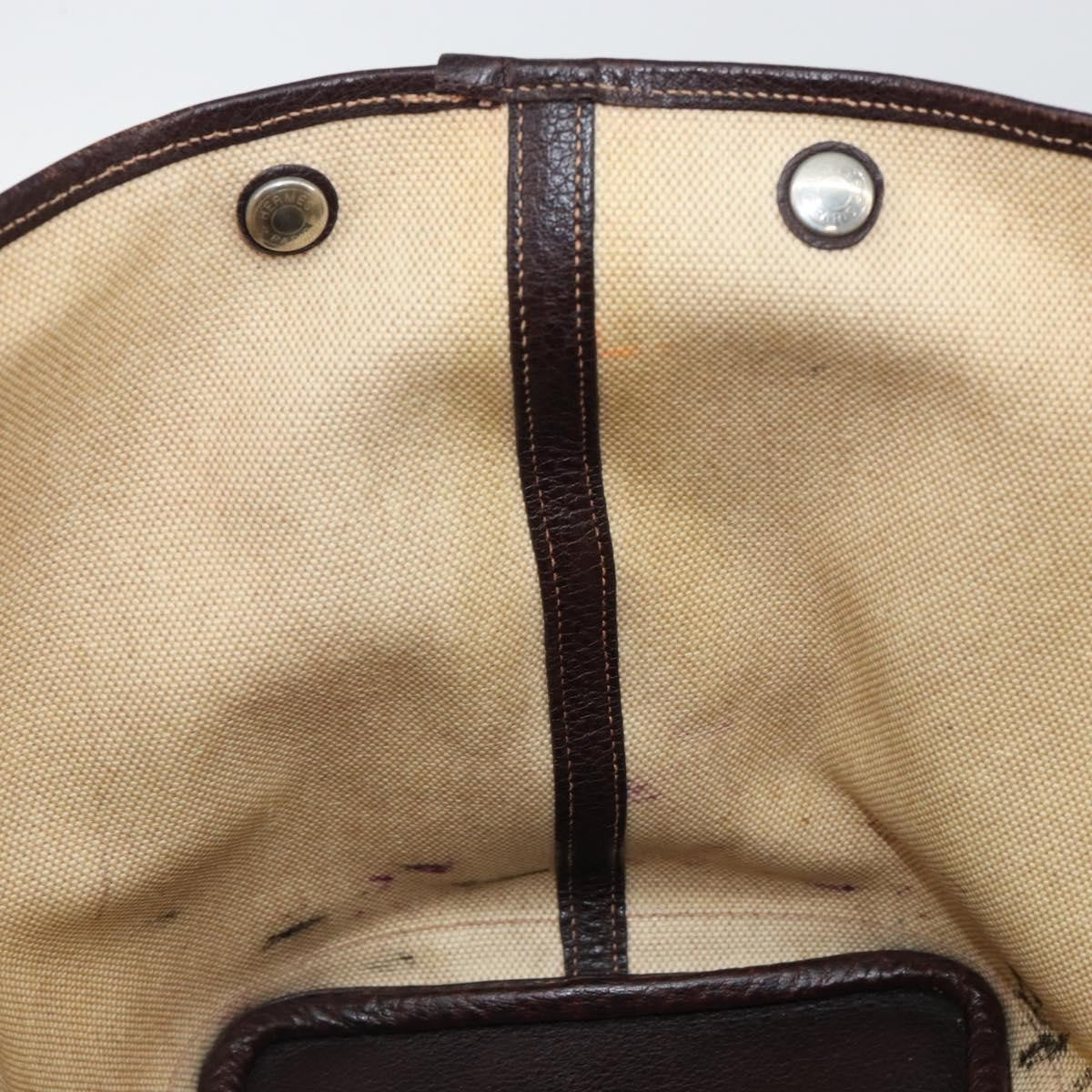 Hermes Garden Party Tote Canvas and Leather, BEIGE, CANVAS, Tote bag