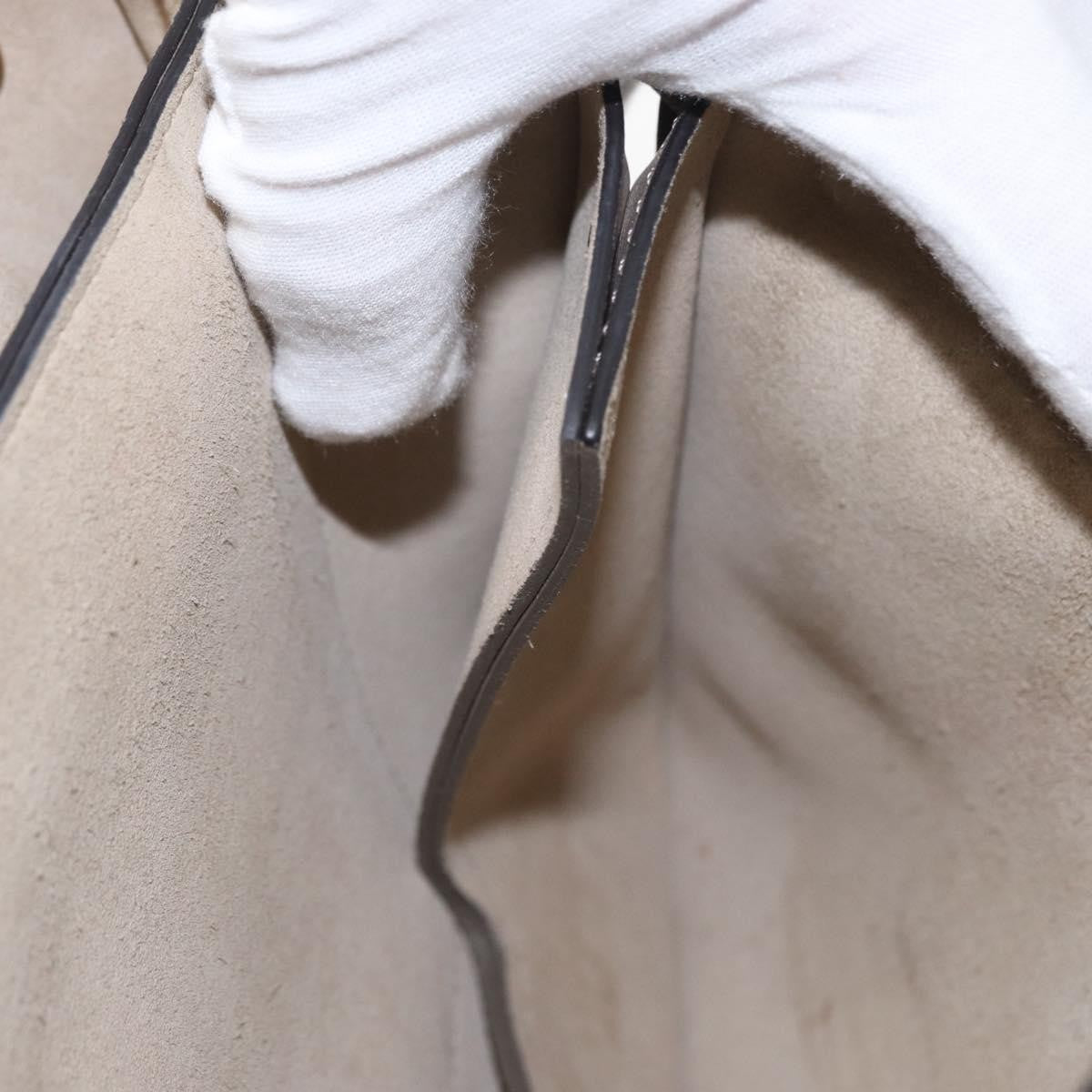 Chloe Faye Shoulder Bag Leather and Suede, BEIGE, SUEDE, Shoulder bag