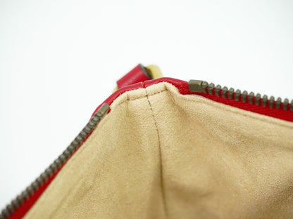 Gucci GG Marmont Shoulder Bag Leather, RED, LEATHER, Shoulder bag