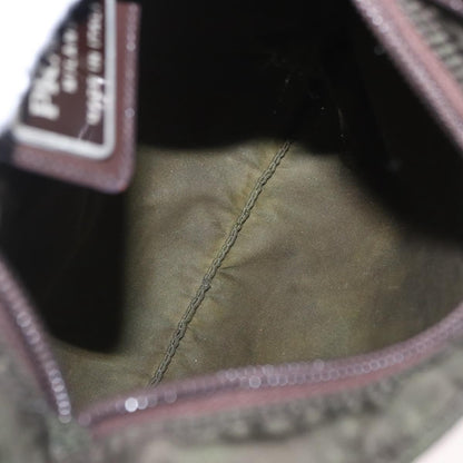 Prada Flat Messenger Bag Tessuto, KHAKI, NYLON, Shoulder bag