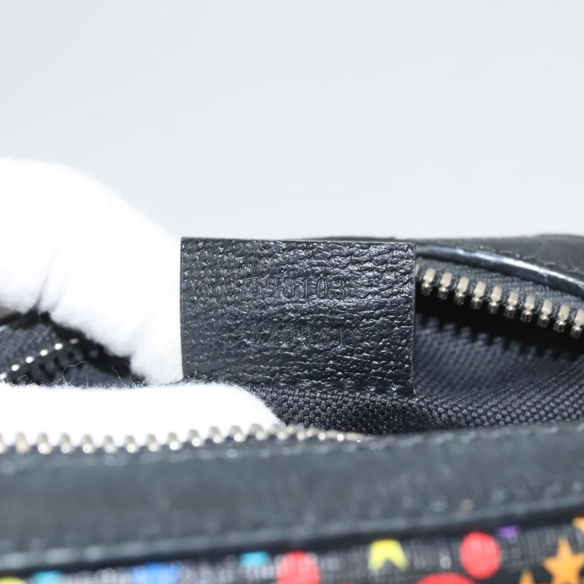 Gucci Front Zip Messenger Bag Psychedelic Print GG Coated Canvas, MULTICOLOUR, CANVAS, Shoulder bag