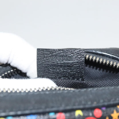 Gucci Front Zip Messenger Bag Psychedelic Print GG Coated Canvas, MULTICOLOUR, CANVAS, Shoulder bag