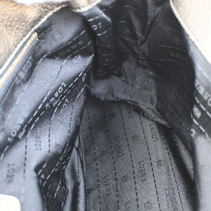 Loewe Anagram Tote Leather, GOLD, LEATHER, Tote bag