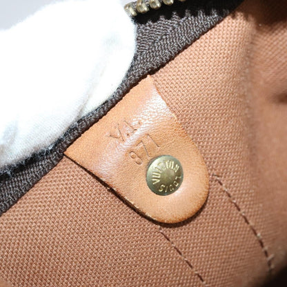 Louis Vuitton Keepall Bag Monogram Canvas, BROWN, CANVAS, Travel bag