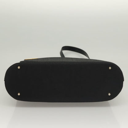 Givenchy Vintage 4G shoulder bag Leather, BLACK, CANVAS, Shoulder bag