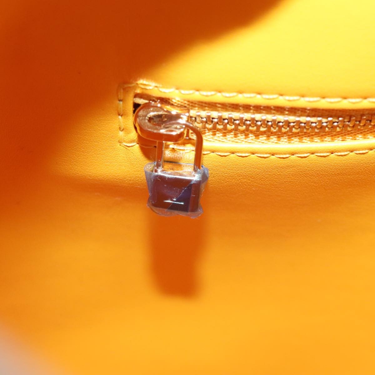 Louis Vuitton Houston Handbag Monogram Vernis, YELLOW, PATENT_LEATHER, Handbag