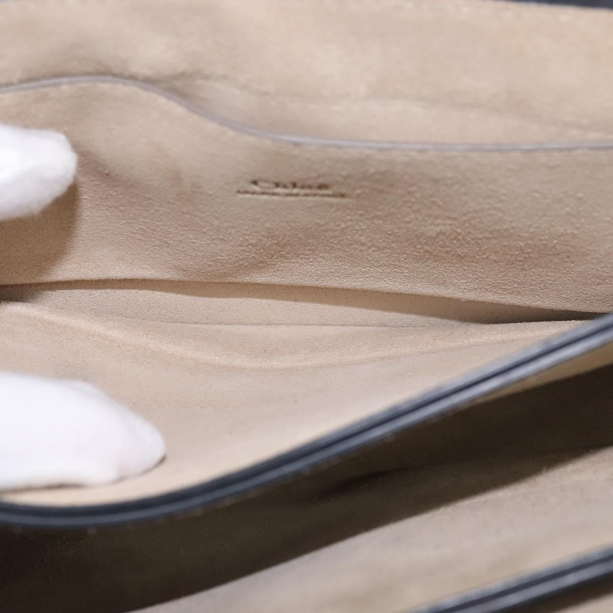 Chloe Faye Shoulder Bag Leather and Suede, BEIGE, SUEDE, Shoulder bag