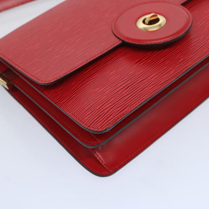 Louis Vuitton Friedland Shoulder Bag Epi Leather, RED, LEATHER, Shoulder bag