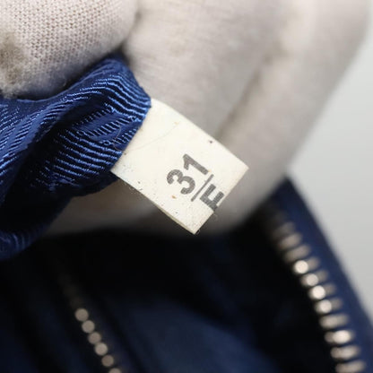 Prada Front Pocket Camera Bag Quilted Tessuto, BLUE, NYLON, Shoulder bag