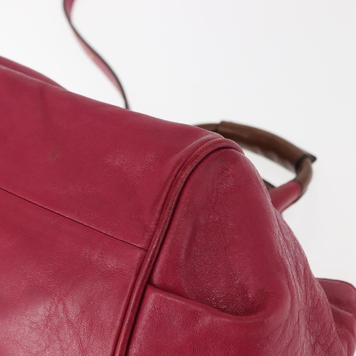 Chloe Ethel Handbag Leather, PINK, LEATHER, Handbag