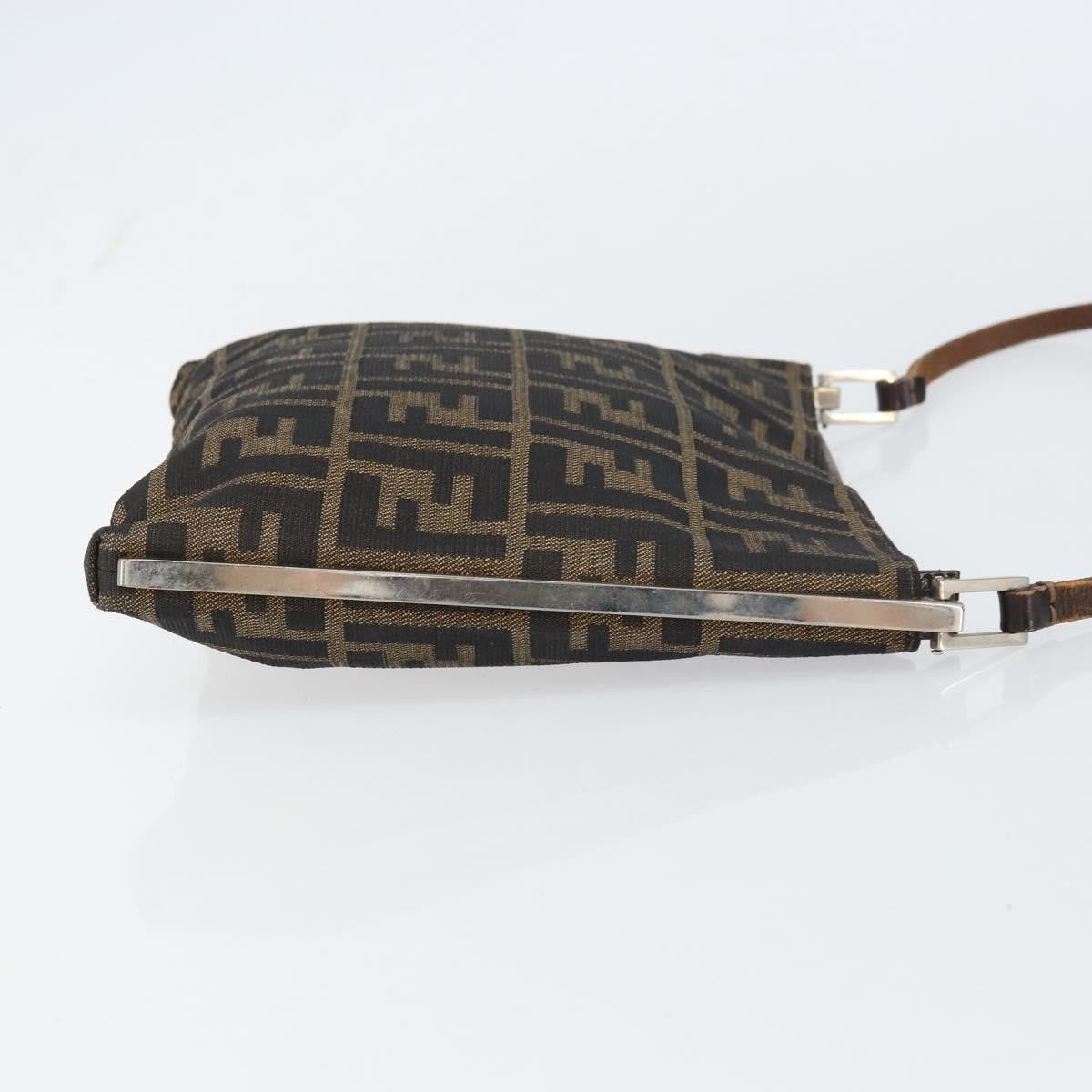 Fendi Vintage shoulderbag Canvas, BROWN, CANVAS, Shoulder bag